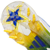 Adidas Adizero ZG 26 Herren Golfschuhe, Weiß / Blau / Gelb