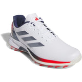 Adidas Adizero ZG Herren Golfschuhe 2026, Weiß / Blau / Rot