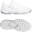 Adidas CodeChaos Herren Golfschuhe, Weiß / Silbergrau