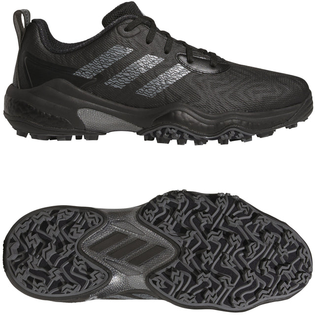 Adidas CodeChaos 25 Herren Golfschuhe, Schwarz / Metallgrau