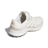 Adidas Zoysia BOA Damen Golfschuhe, Hellbraun / Weiß