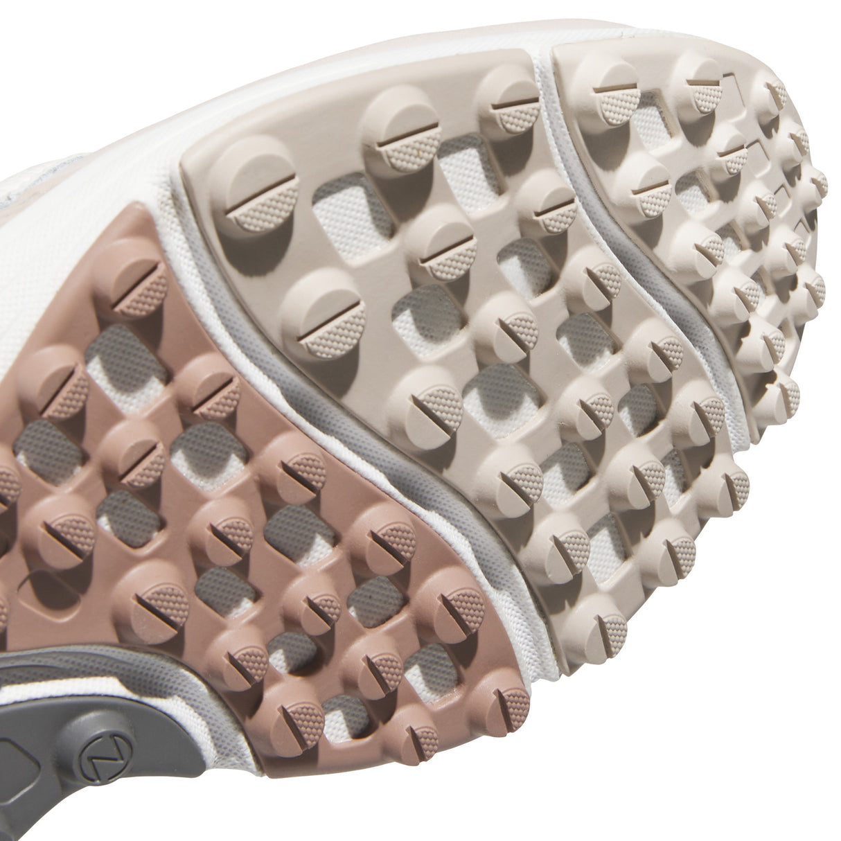 Adidas Zoysia BOA Damen Golfschuhe, Hellbraun / Weiß