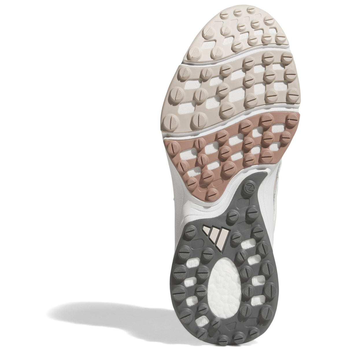 Adidas Zoysia BOA Damen Golfschuhe, Hellbraun / Weiß