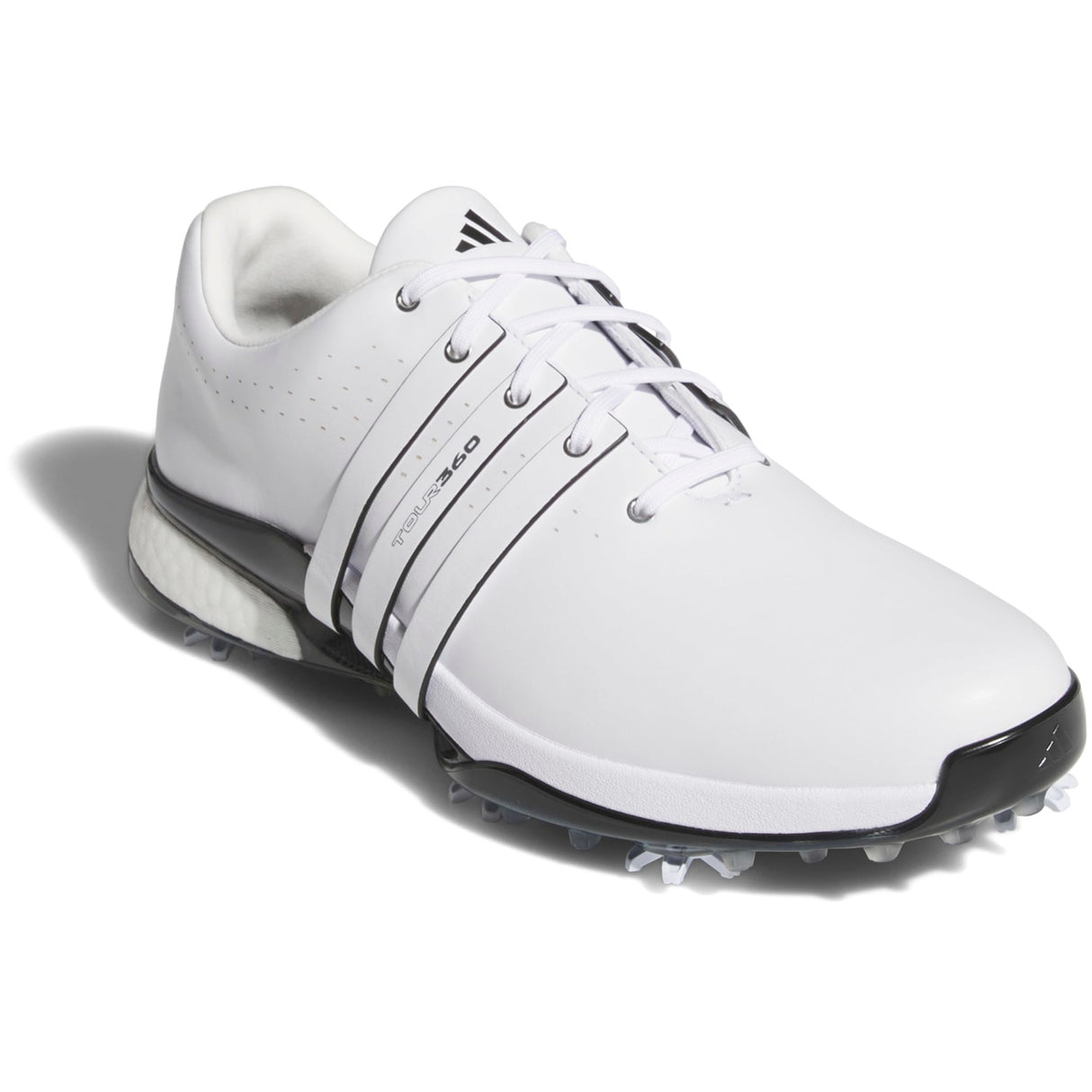 Adidas Tour 360 Herren Golfschuhe 2026, Weiß / Schwarz