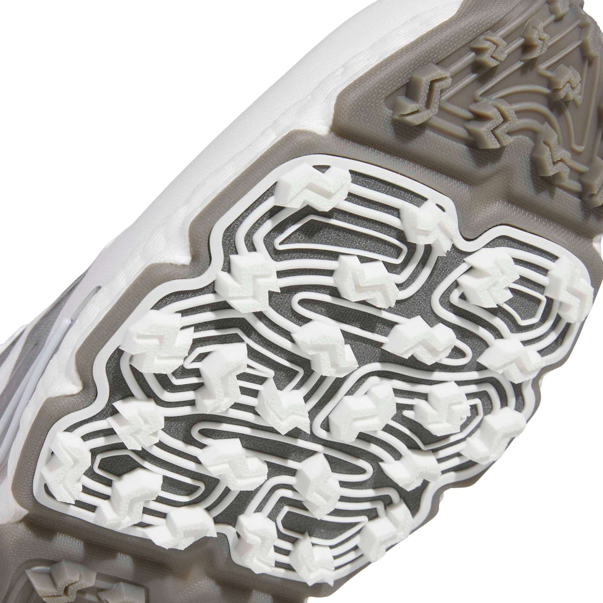Adidas 2027 CodeChaos Herren Golfschuhe, Weiß / Silbergrau - Golflaedchen.de