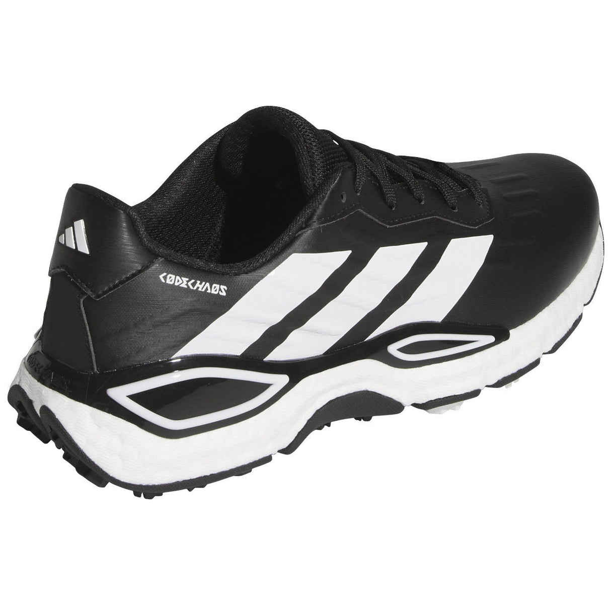Adidas 2027 CodeChaos Herren Golfschuhe, Schwarz / Weiß - Golflaedchen.de