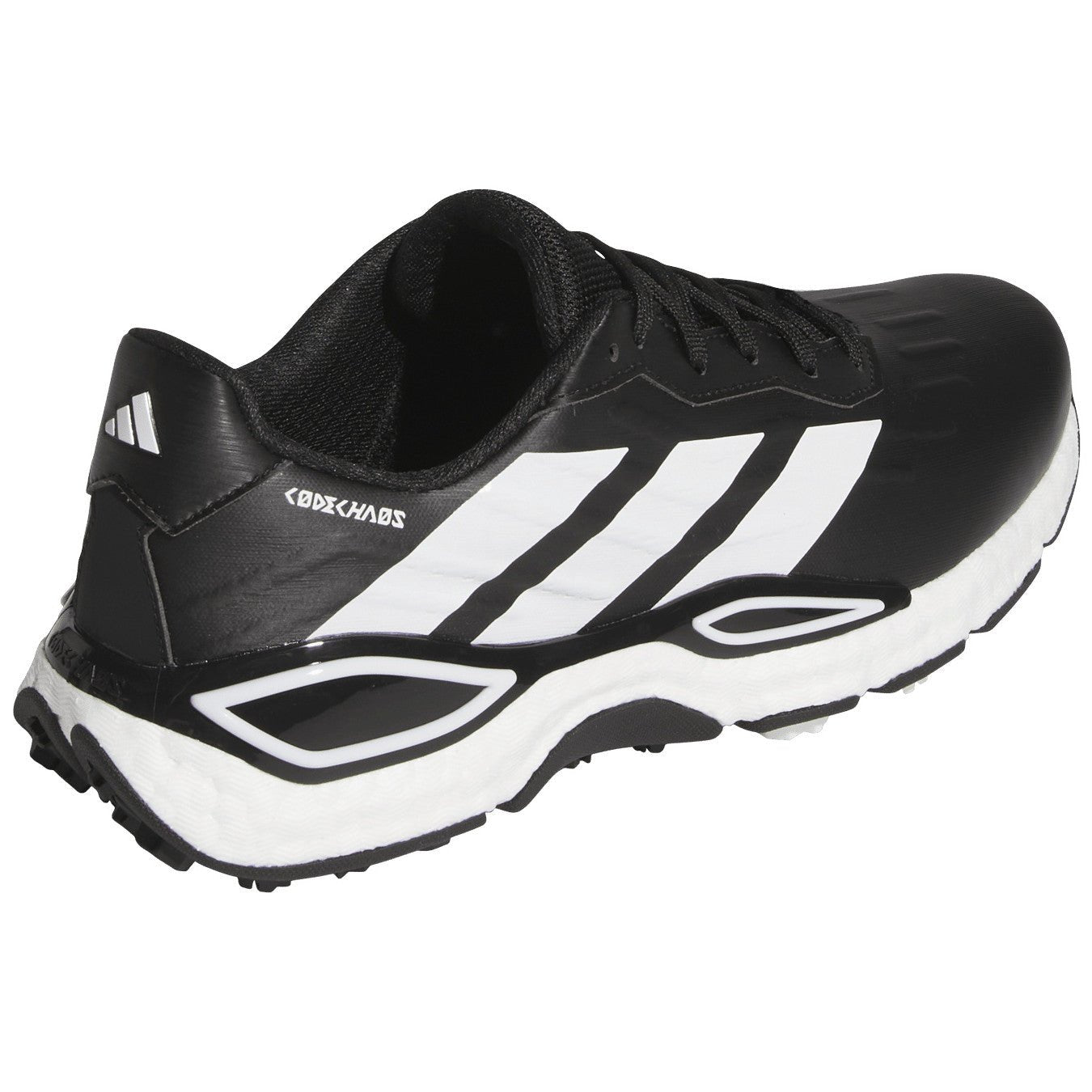 Adidas 2027 CodeChaos Herren Golfschuhe, Schwarz / Weiß - Golflaedchen.de