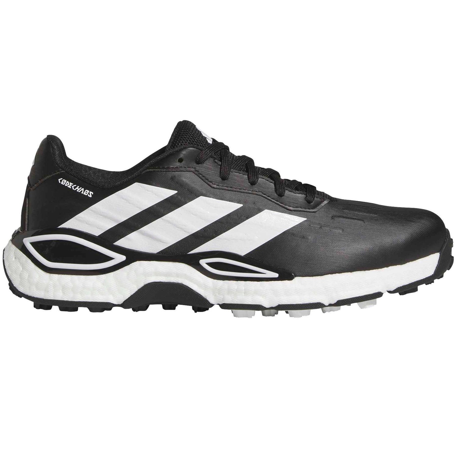 Adidas 2027 CodeChaos Herren Golfschuhe, Schwarz / Weiß - Golflaedchen.de