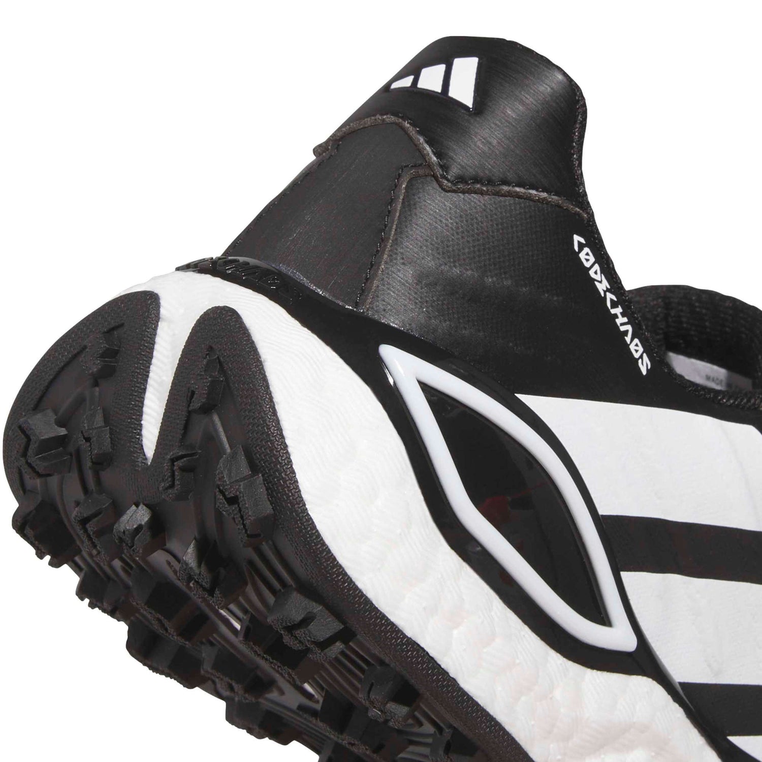 Adidas 2027 CodeChaos Herren Golfschuhe, Schwarz / Weiß - Golflaedchen.de