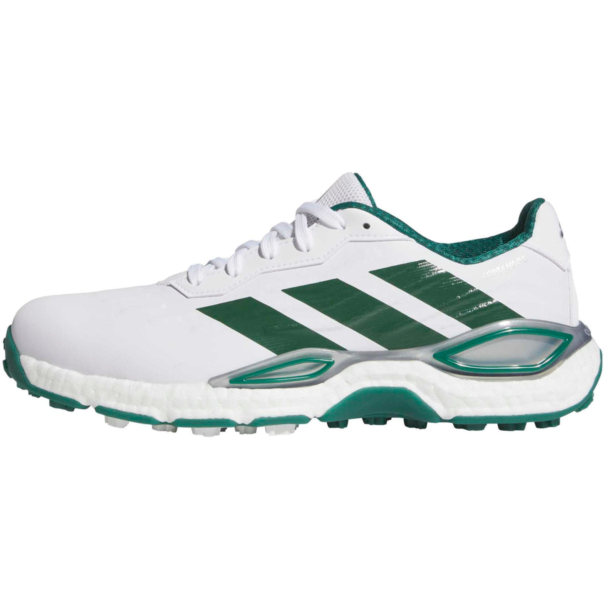 Adidas 2027 CodeChaos Herren Golfschuhe, Weiß / Grün