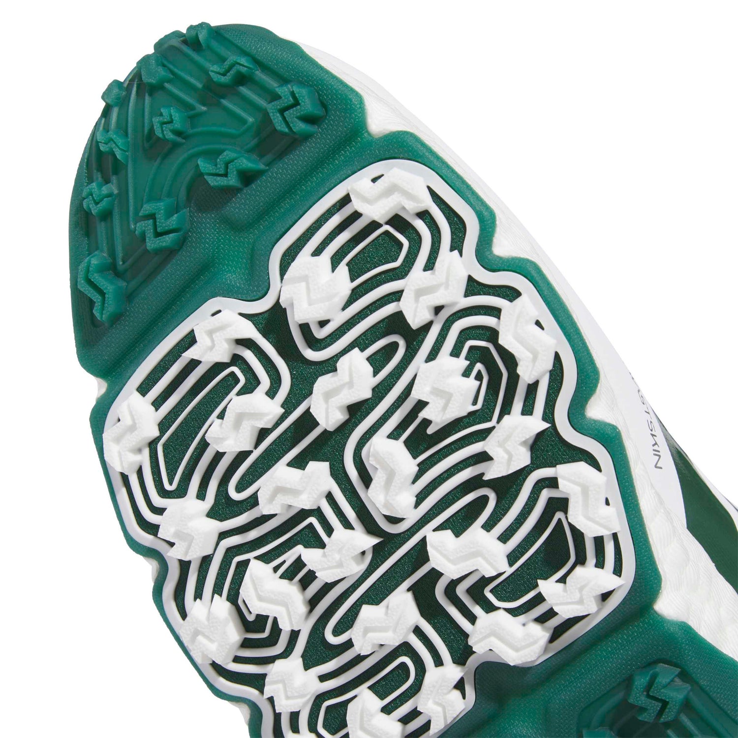 Adidas 2027 CodeChaos Herren Golfschuhe, Weiß / Grün