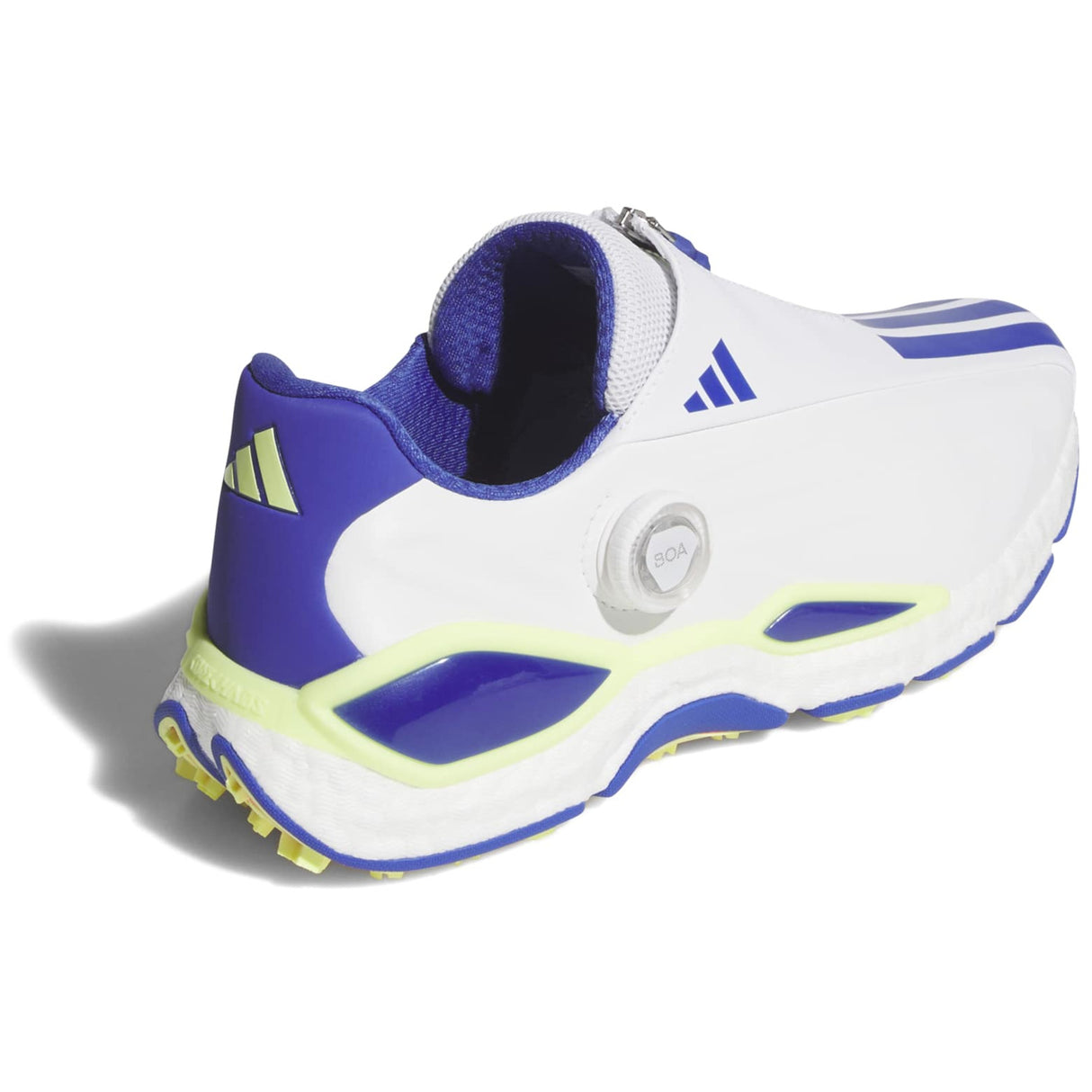 Adidas 2027 ChodeChaos BOA Herren Golfschuhe, Weiß / Blau
