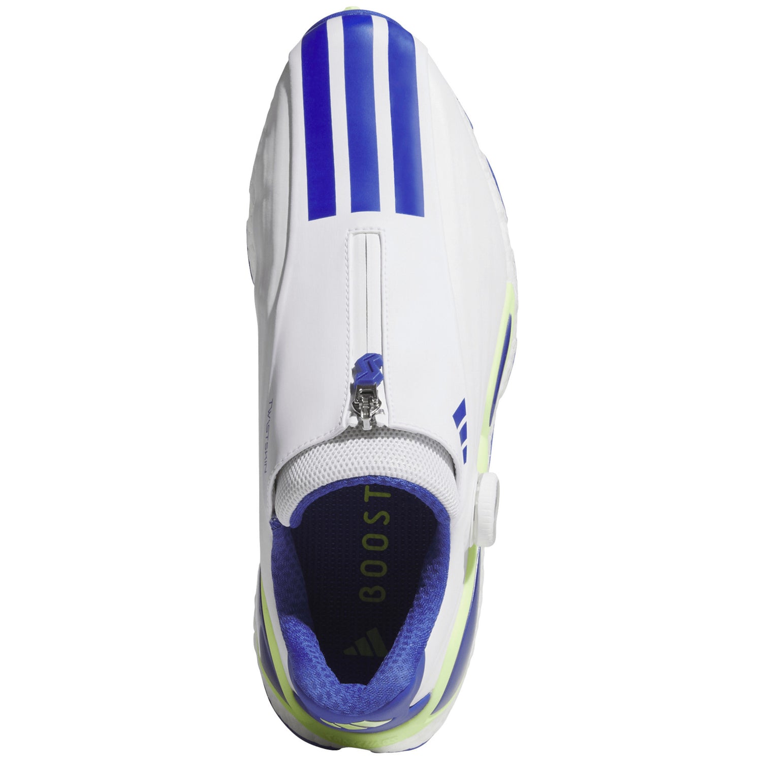 Adidas 2027 ChodeChaos BOA Herren Golfschuhe, Weiß / Blau