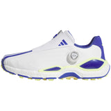 Adidas 2027 ChodeChaos BOA Herren Golfschuhe, Weiß / Blau