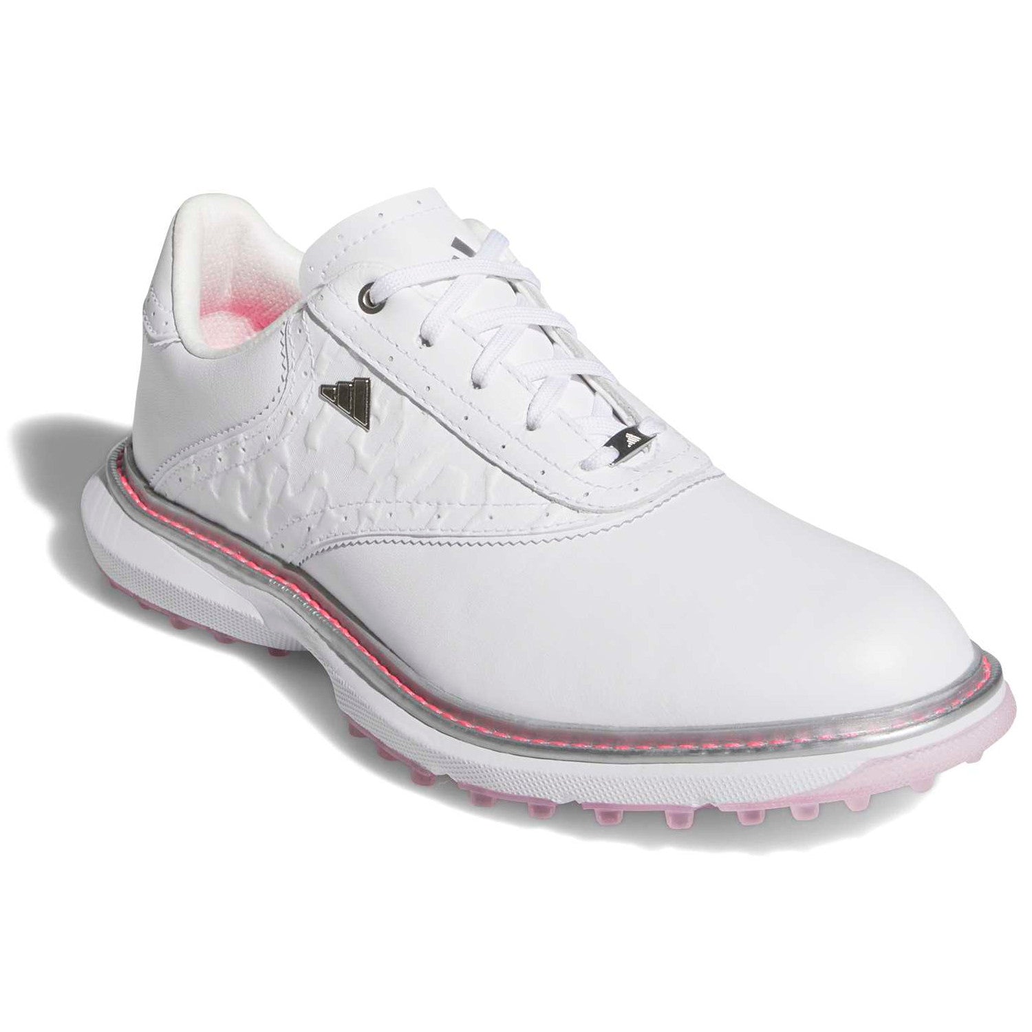 Adidas MC70 SL Spikeless Damen Golfschuhe, Weiß / Silbergrau - Golflaedchen.de