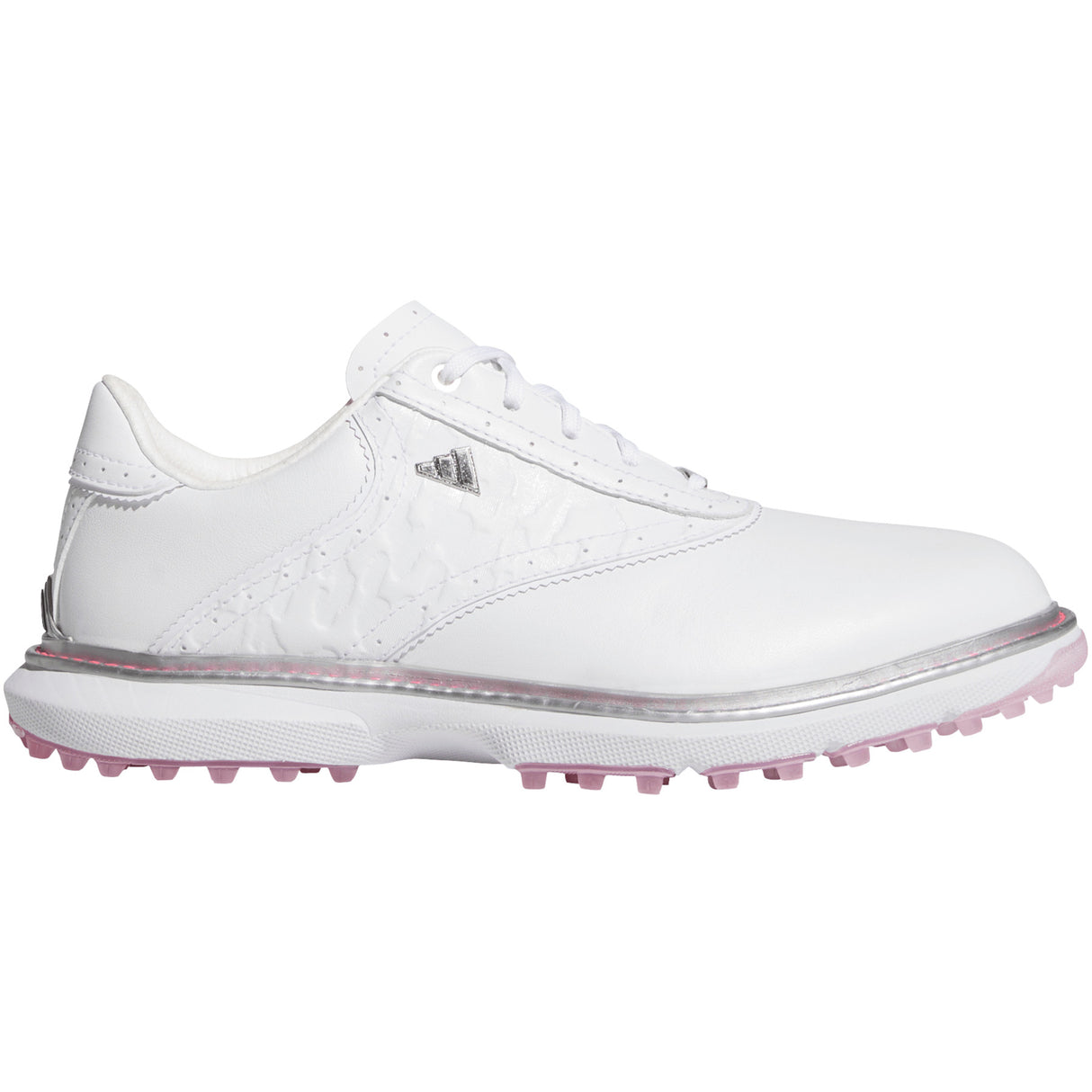 Adidas MC70 SL Spikeless Damen Golfschuhe, Weiß / Silbergrau - Golflaedchen.de
