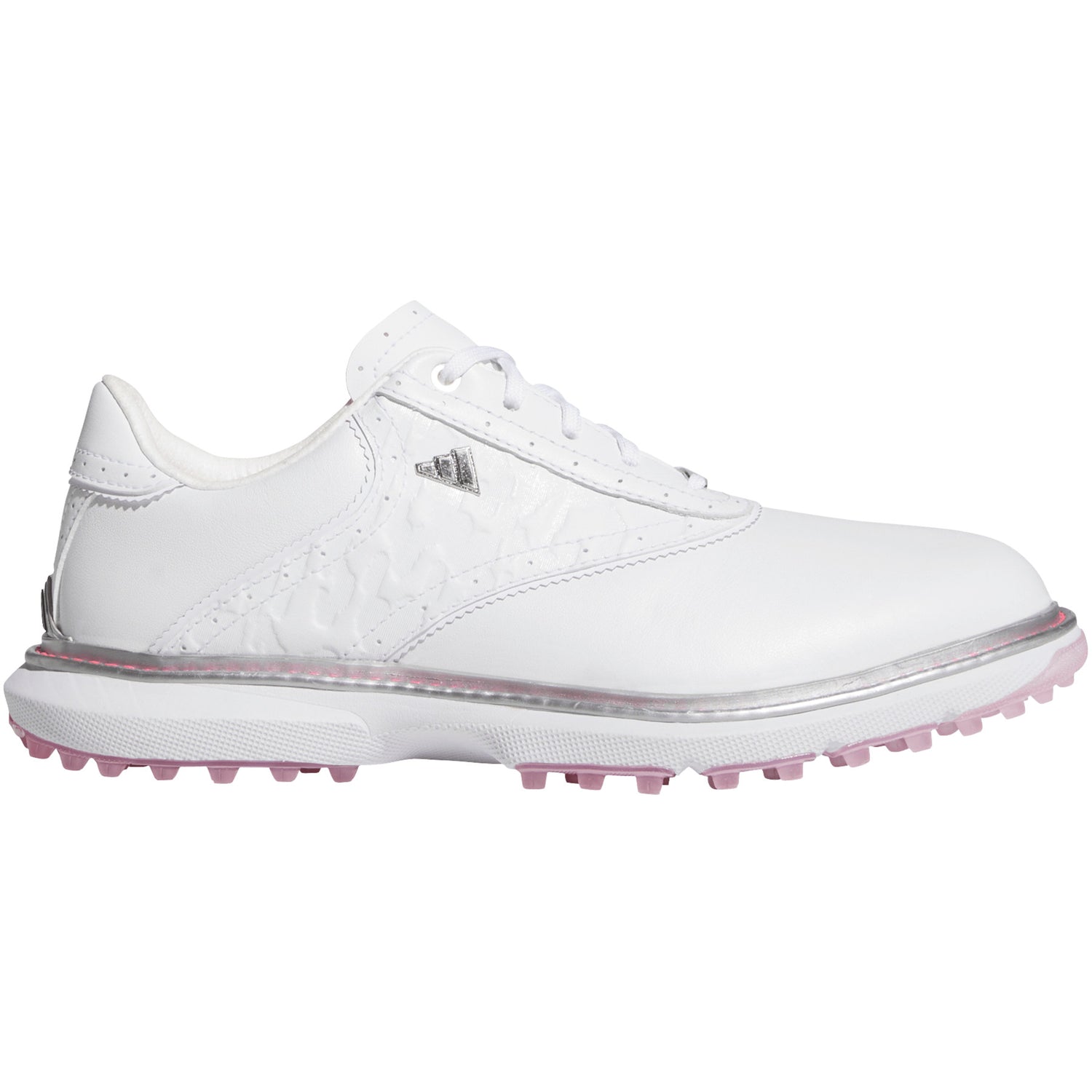 Adidas MC70 SL Spikeless Damen Golfschuhe, Weiß / Silbergrau - Golflaedchen.de