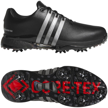 Adidas Tour360 Gore-Tex Herren Golfschuhe, Schwarz / Grau - Golflaedchen.de