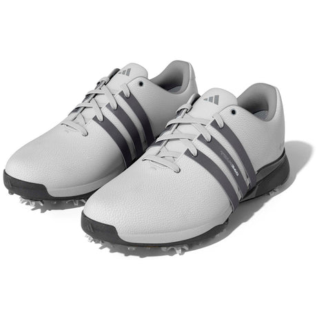 Adidas Tour360 Gore-Tex Herren Golfschuhe, Weiß / Silbergrau - Golflaedchen.de
