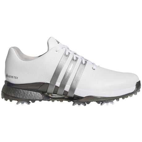Adidas Tour360 Gore-Tex Herren Golfschuhe, Weiß / Silbergrau - Golflaedchen.de