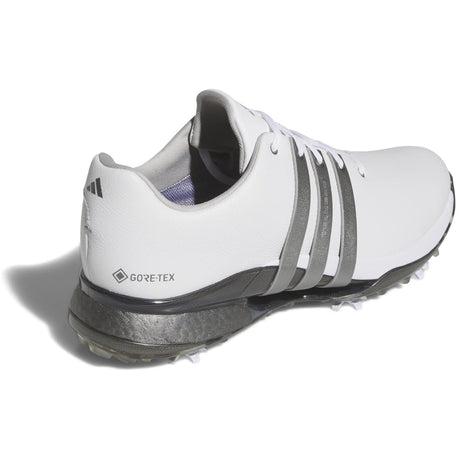 Adidas Tour360 Gore-Tex Herren Golfschuhe, Weiß / Silbergrau - Golflaedchen.de