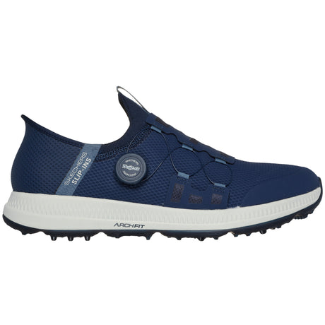 Skechers 2025 Elite 5 Twist Slip In Herren Golfschuhe, Navy