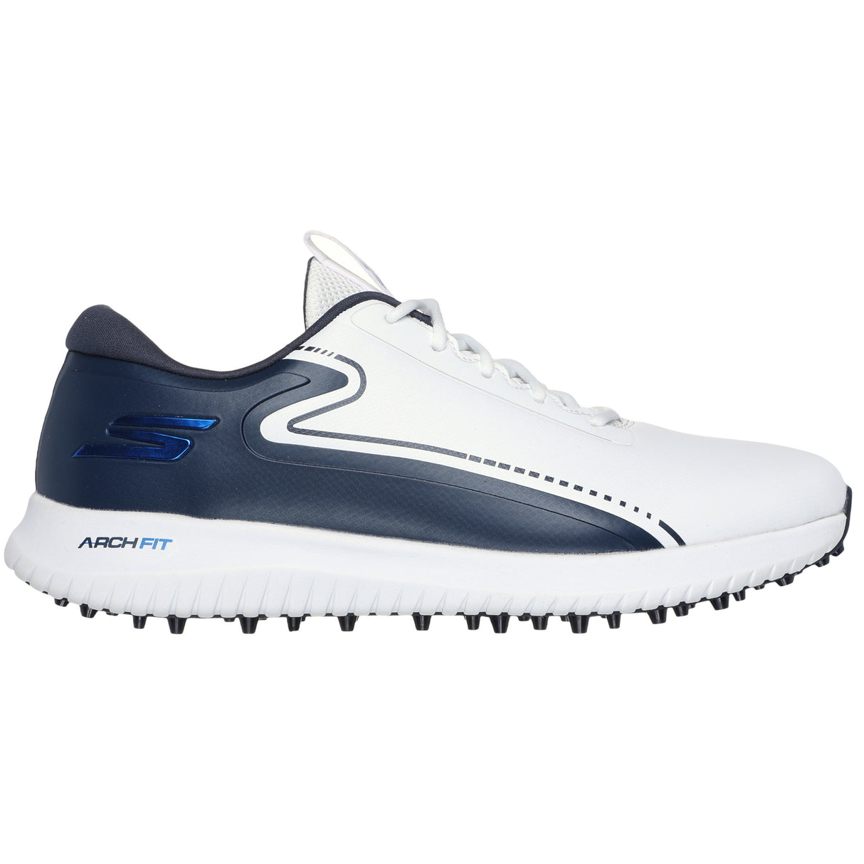 Skechers Max 3 Herren Golfschuhe, Weiß / Navy
