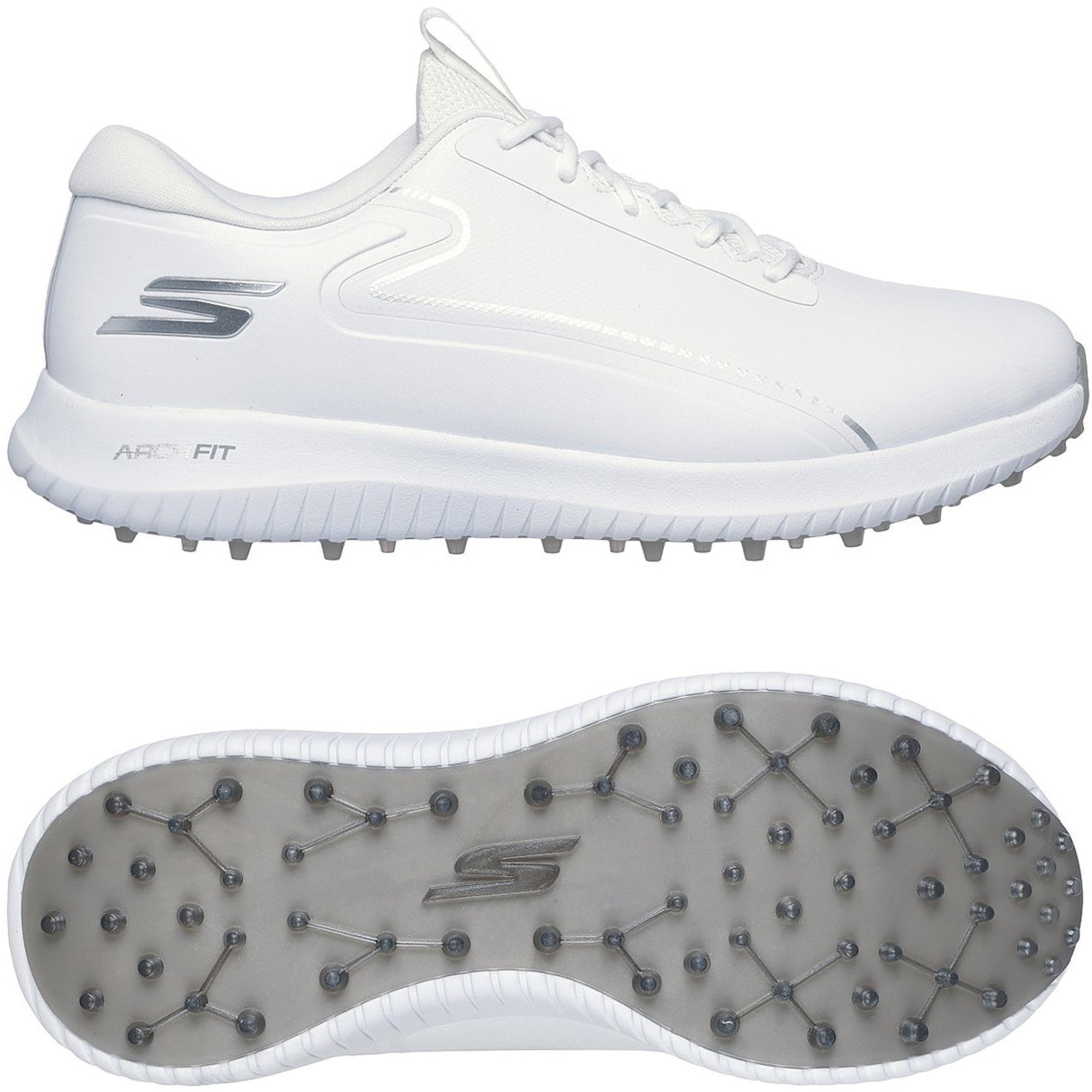 Skechers Max 3 Herren Golfschuhe, Weiß