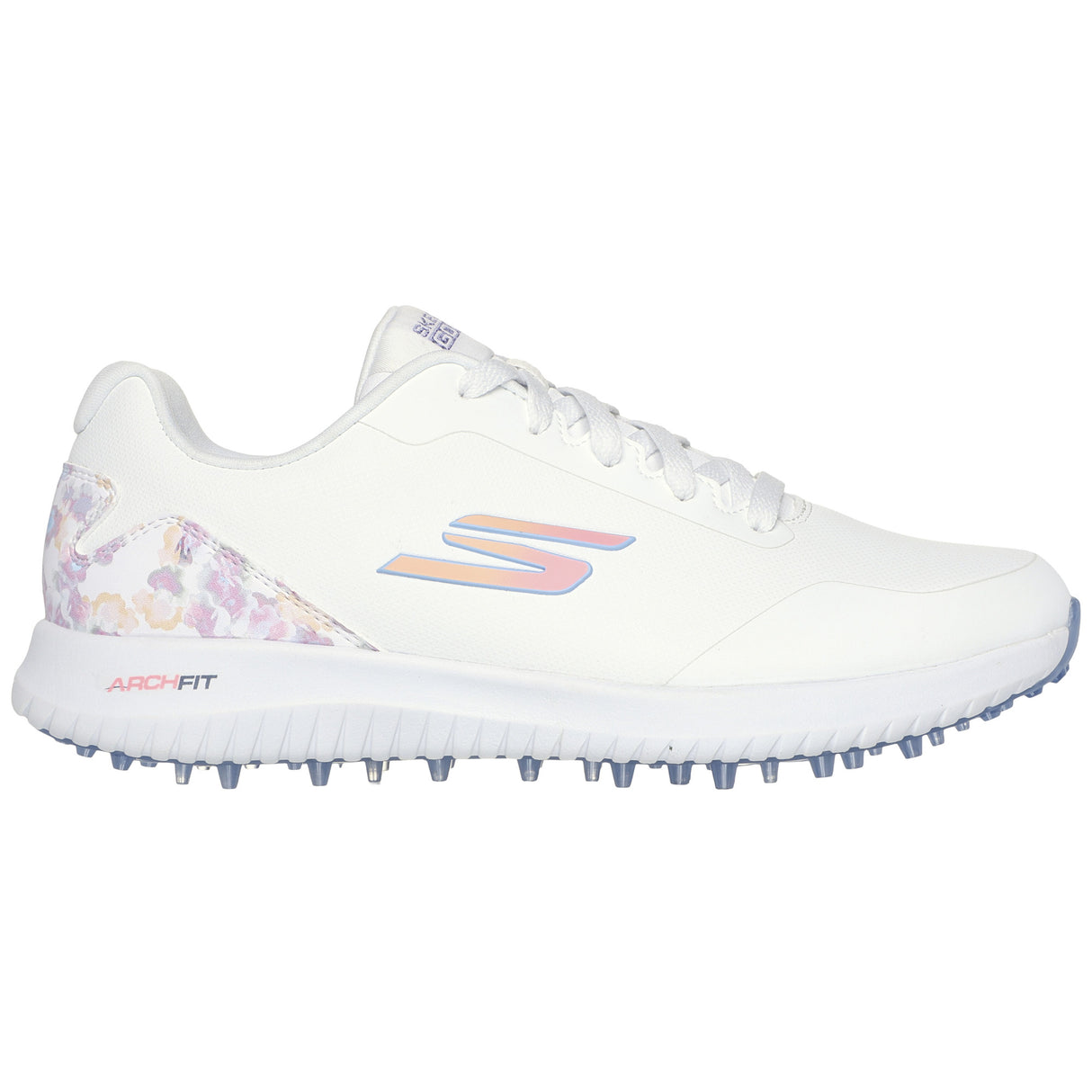 Skechers Max 3 Damen Golfschuhe, Weiß / Floral