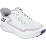 Skechers 2026 Flight Herren Golfschuhe, Weiß / Silbergrau - Golflaedchen.de