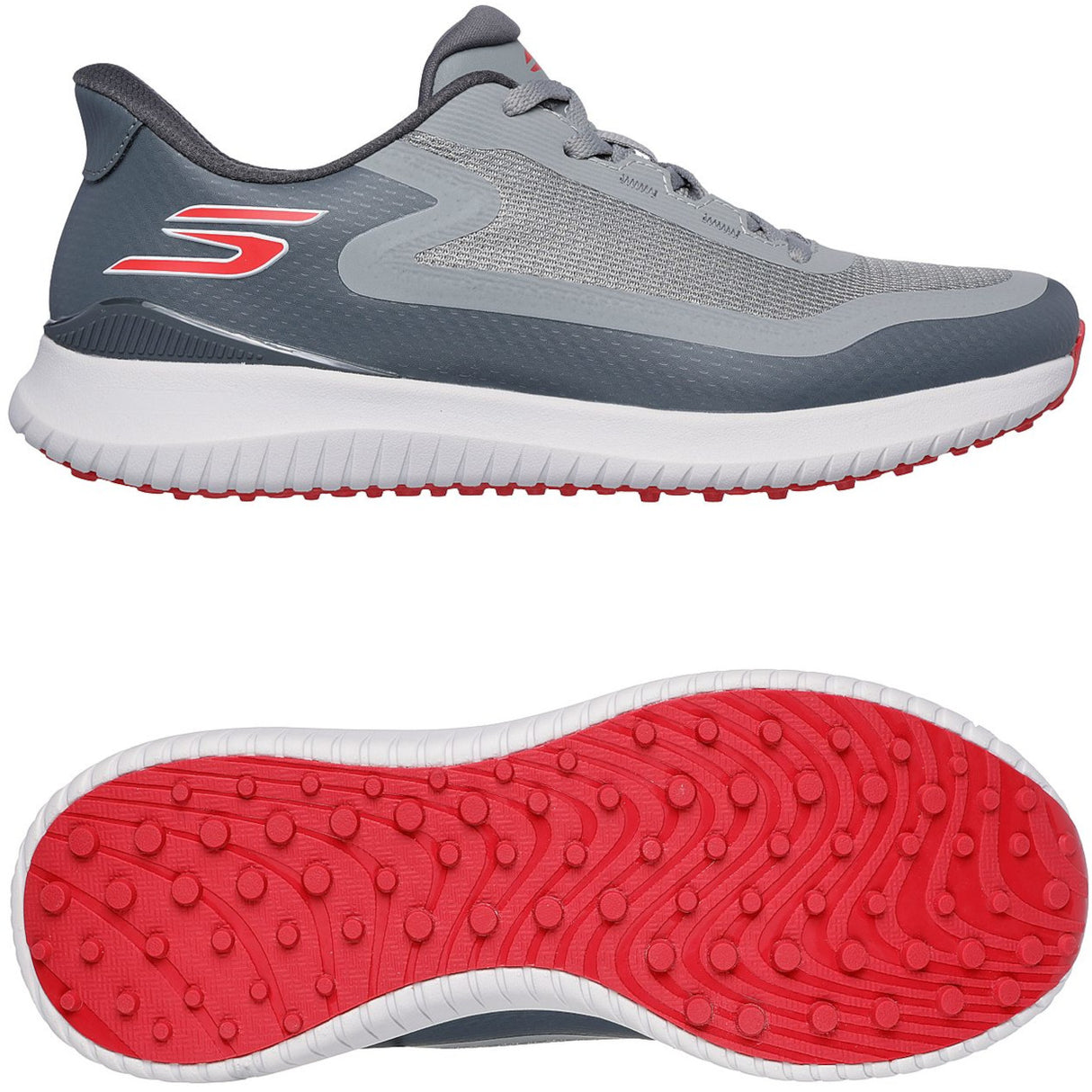 Skechers 2025 Flight Herren Golfschuhe, Grau