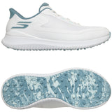 Skechers 2026 Flight Herren Golfschuhe, Weiß / Hellblau - Golflaedchen.de