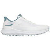 Skechers 2026 Flight Herren Golfschuhe, Weiß / Hellblau - Golflaedchen.de