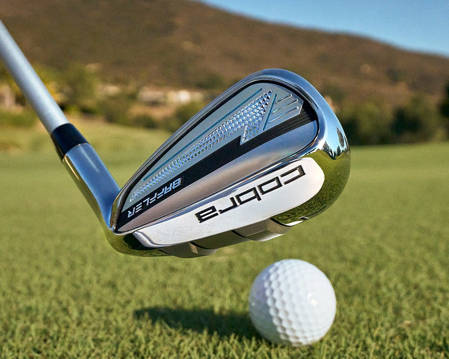 Cobra Baffler Eisen, Graphitschaft, Damen Linkshand