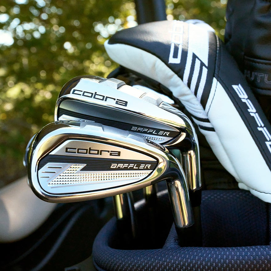 Cobra Baffler Combo Hybrid / Eisenset, Graphitschaft, Herren Rechtshand