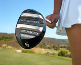 Cobra Baffler Combo Hybrid / Eisenset, Graphitschaft, Damen Linkshand