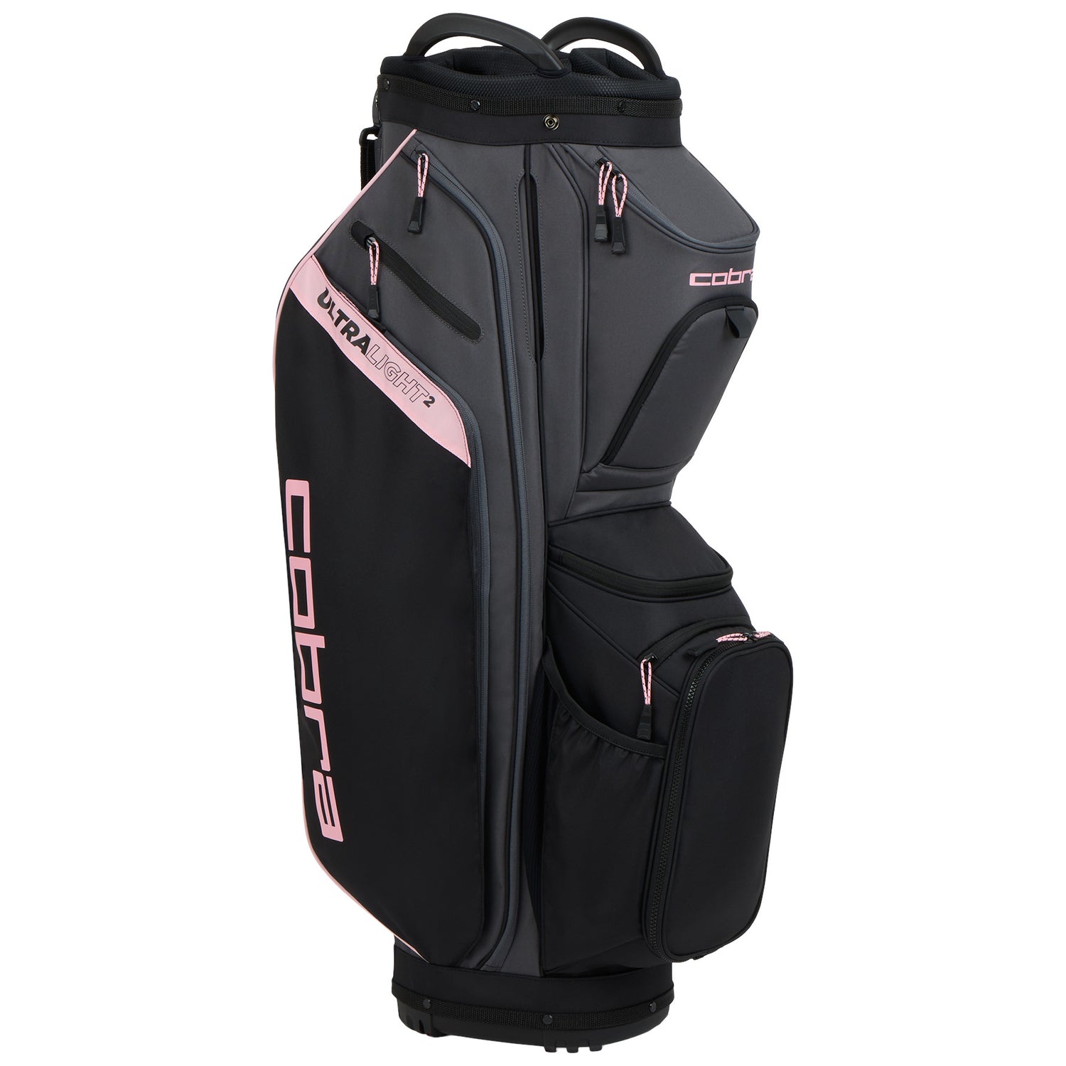Cobra Ultralight 2 Damen Cartbag, Schwarz / Rosé