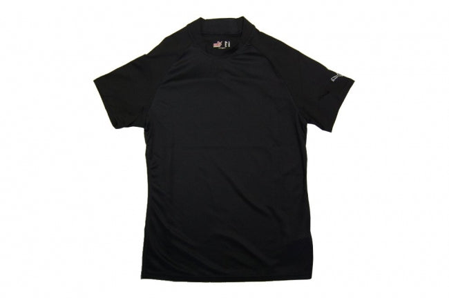 Puma Golf Mock Neck Body Map Damen Top, Schwarz, S