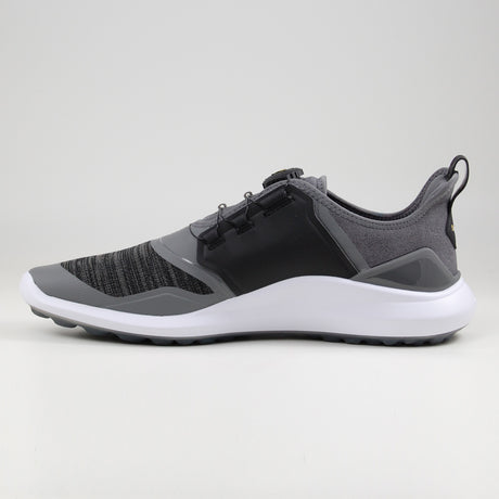 Puma IGNITE NXT Disc Herren Golfschuhe, Dunkelgrau / Schwarz
