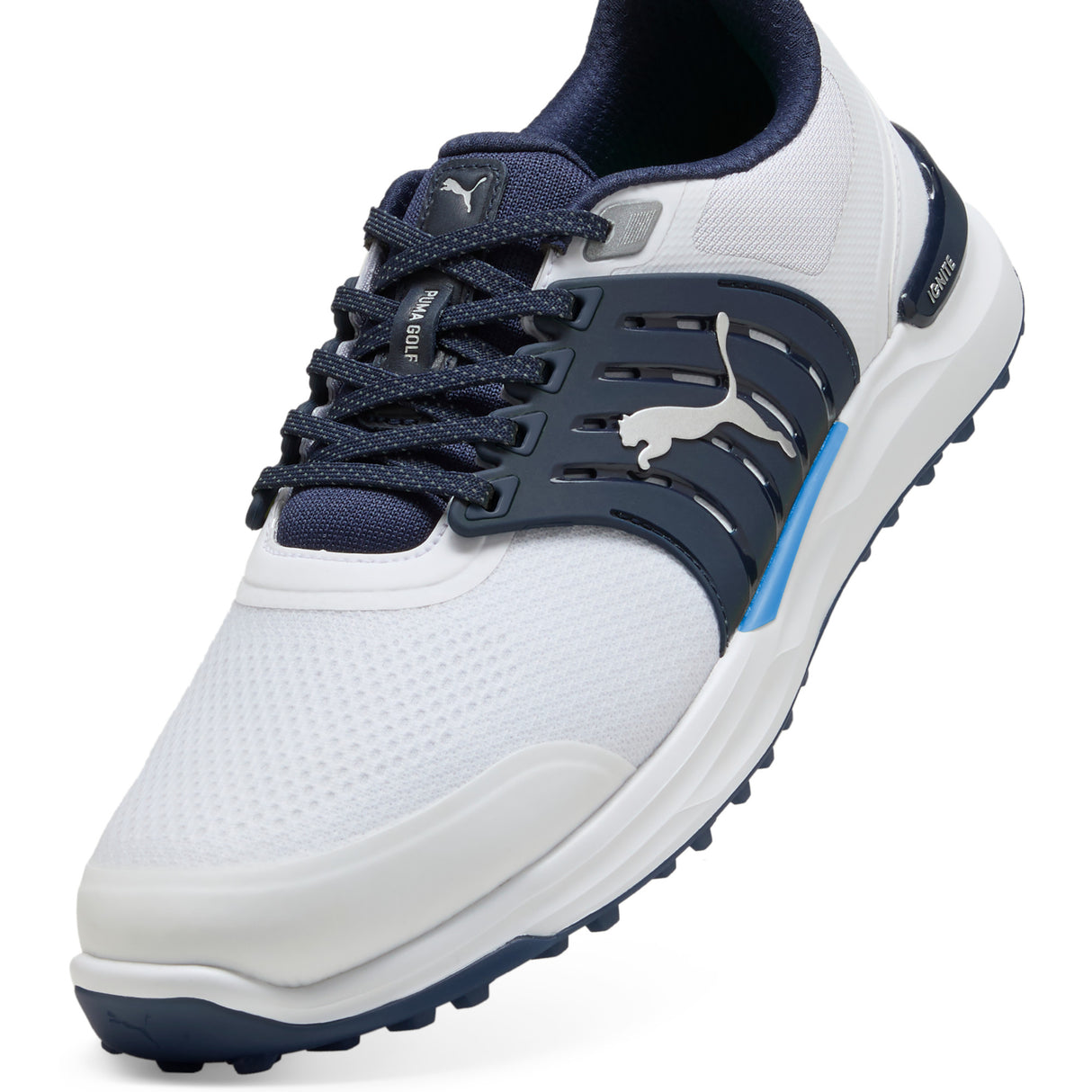 Puma IGNITE Elevate 2 Herren Golfschuhe, Weiß / Navy