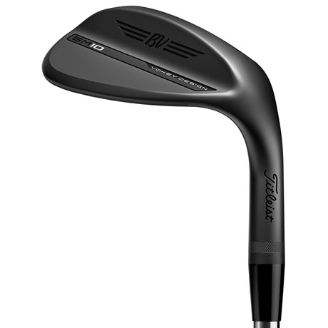 Titleist Vokey Design SM10 Wedge, Jet Black, Stahlschaft, Herren Linkshand
