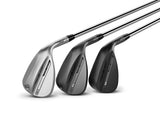 Titleist Vokey Design SM10 Wedge, Jet Black, Stahlschaft, Herren Linkshand - Golflaedchen.de
