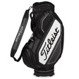 Titleist 2026 Midsize Staff Cartbag, Schwarz / Weiß