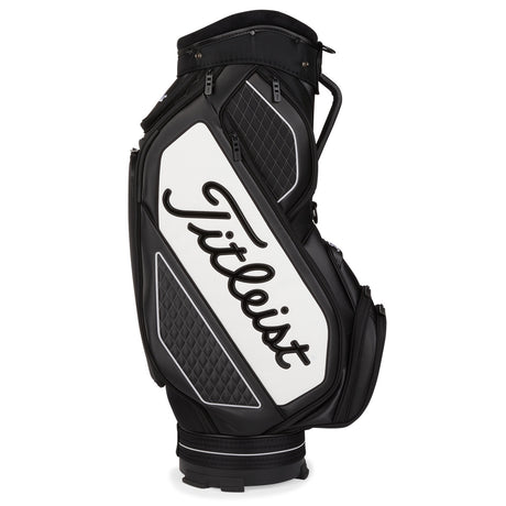 Titleist 2026 Midsize Staff Cartbag, Schwarz / Weiß