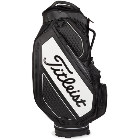 Titleist 2026 Premium StaDry Waterproof Cartbag, Weiß / Schwarz