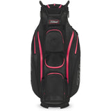 Titleist 2025 Cart 14 StaDry Waterproof Damen Cartbag, Black / Candy / Pink
