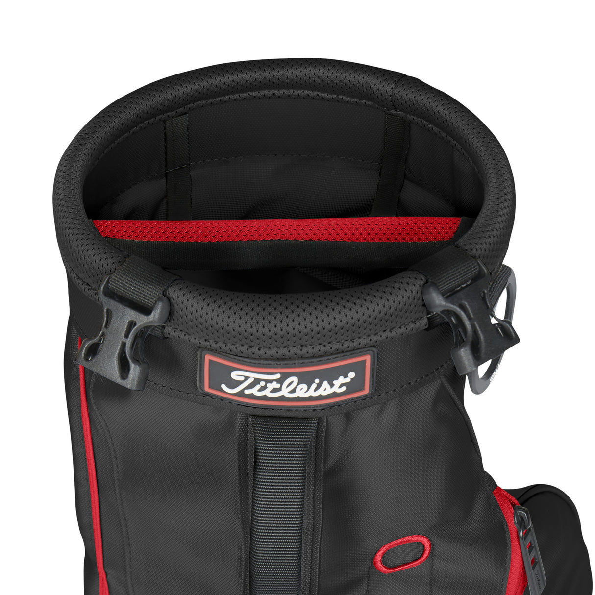 Titleist 2025 Sunday Carrybag / Pencil Bag, Schwarz / Rot