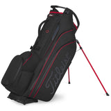 Titleist 2026 Hybrid 14 StaDry Waterproof Standbag, Schwarz / Rot