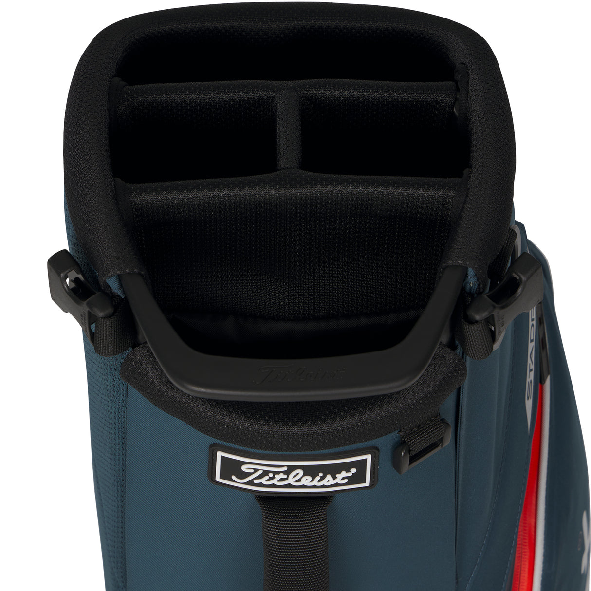 Titleist Players S4 StaDry Waterproof Standbag, Monterey / Flame / Marble