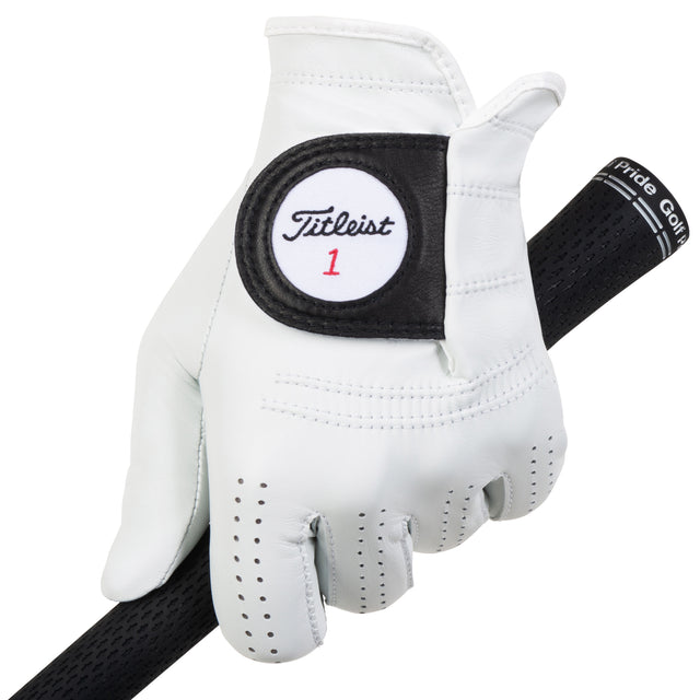 Titleist Players Leder Handschuh, Herren - Links getragen